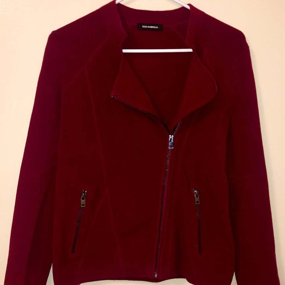 Dark Pink Jacket